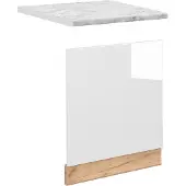 Vicco Fame-Line Frontpaneel – 60 cm, WB Marmer Wit Hoogglans