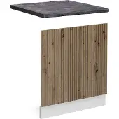 Vicco R-Line Frontpaneel – 60 cm, WB Antraciet Artisanaal eiken