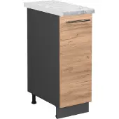 Vicco Apotheekkast Fame-Line Krachtige eik goud 30 cm , WB Marmer, Model 46602