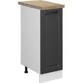 Vicco R-Line Apotheekkast – 30 cm, WB Eik Antraciet landhuis