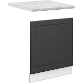 Vicco Fame-Line Frontpaneel – 60 cm, WB Marmer Antraciet-goud