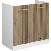 Vicco R-Line Wastafelkast – 80 cm zonder werkblad Artisanaal eiken