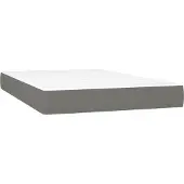 Syfax Pocketveringmatras medium 120x200x20 cm stof donkergrijs