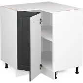 Vicco R-Line Hoekkast – 75.6 cm, WB Eik Antraciet landhuis