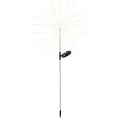 Lumineo Solar tuinsteker | | 90 cm (Paardenbloem, Led, Warm wit)