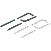 Bgs Reservepunten voor snap ring tangen 4 paar voor art. 8831-1