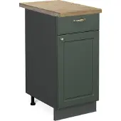 Vicco Fame-Line Keukenonderkast – 40 cm, WB Eik Groen-Goud Landhuis