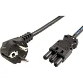 Bachmann , stroomkabel, voorgemonteerd, 3 meter, zwart