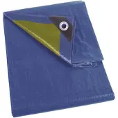 Velleman DEKZEIL - BLAUW/KAKI - STERK - 3 x 6 m