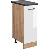 Vicco R-Line Apotheekkast – 30 cm, WB Antraciet Wit Hoogglans