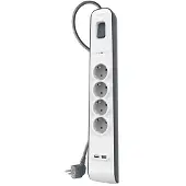 Belkin Surge Protector 4 Outlet 2 meter 2x usb