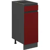 Vicco R-Line Keukenonderkast – 30 cm J-vorm, zonder werkblad Rood