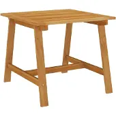 Syfax Tuintafel 88x88x74 cm massief acaciahout