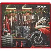Gedore Adventskalender 2022, 42-delig | Artikelnummer: R49002042