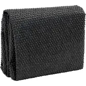 vidaXL Zwembadhoes 732x366 cm PE zwart