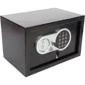 Perel Elektronische kluis - 20 x 31 x 20 cm - Cijferslot - Zwart