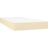 Syfax Pocketveringmatras voor kinderen medium 80x160 cm stof crèmekleurig