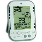 TFA-Dostmann KlimaLogg Pro Luchtvochtigheidsmeter (hygrometer) 1 % Hrel 99 % Hrel Datalogger en radio-USB-interface, Dauwpunt/schimmel waarschuwingsweergave