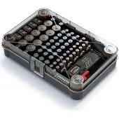 Prosperplast 66-502# Batterie-Organizer mit Batterietester