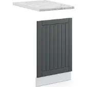 Vicco Fame-Line Frontpaneel – 45 cm, WB Marmer Antraciet landhuis