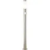 Brilliant 43699/82 Chorus Staande buitenlamp met bewegingsmelder LED E27 10 W RVS