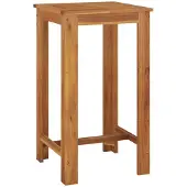 Syfax Tuinbartafel 60x60x105 cm massief acaciahout