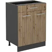 Vicco R-Line Keukenonderkast – 60 cm met lade, zonder werkblad Artisanaal eiken