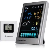 Bresser Weerstation 7004380 Meteotemp Antraciet