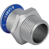 Geberit Adapter Mapress Stainless steel outer thread DN 15/20 (31705) buy cheap online