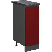 Vicco R-Line Apotheekkast – 30 cm, WB Antraciet Rood