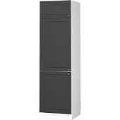 Vicco Fame-Line Koelkast ombouwkast – 60 cm Antraciet-goud