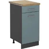 Vicco R-Line Keukenonderkast – 40 cm, WB Eik Blauw-grijs