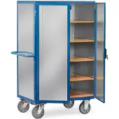 Fetra kastwagen met verzinkte staalplaat en laadvlak van 1000 x 680 mm