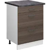 Vicco R-Line Keukenonderkast – 60 cm met laden, WB Antraciet Edel grijs