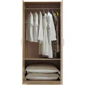 En.casa Kledingkast Bodolz 176x80x52 cm Sonoma eiken