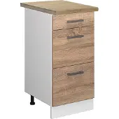 Vicco R-Line Keukenonderkast – 40 cm met laden, WB Eik Sonoma