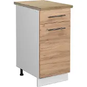 Vicco Fame-Line Keukenonderkast – 40 cm, WB Eik Krachtige eik goud
