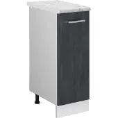 Vicco R-Line Apotheekkast – 30 cm WB Marmer Zwart beton