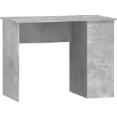 Syfax Bureau 100x55x75 cm bewerkt hout betongrijs