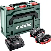 Metabo Accu Set 2xLiHD 10Ah + ASC145 + Box (685142000)