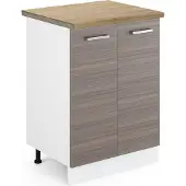 Vicco R-Line Keukenonderkast – 60 cm, WB Eik Edel grijs
