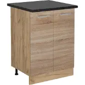 Vicco R-Line Keukenonderkast – 60 cm, WB Antraciet Sonoma