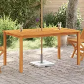 Prolenta Maison Exclusive - Tuintafel 150x90x74 cm, massief acaciahout