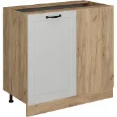 Vicco R-Line Hoekkast – 86 cm zonder werkblad Wit Landhuis
