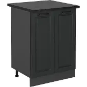Vicco R-Line Keukenonderkast – 60 cm, WB Antraciet Antraciet landhuis