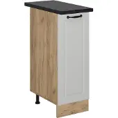Vicco R-Line Apotheekkast – 30 cm, WB Antraciet Wit Landhuis