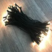 Mojawo LED-lichtketting voor binnen, warmwit, 100 lampjes