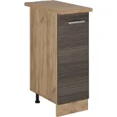 Vicco R-Line Apotheekkast – 30 cm, WB Eik Edel grijs