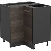 Vicco R-Line Hoekkast – 75.6 cm zonder werkblad Edel grijs