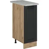 Vicco R-Line Apotheekkast – 30 cm WB Marmer Antraciet landhuis